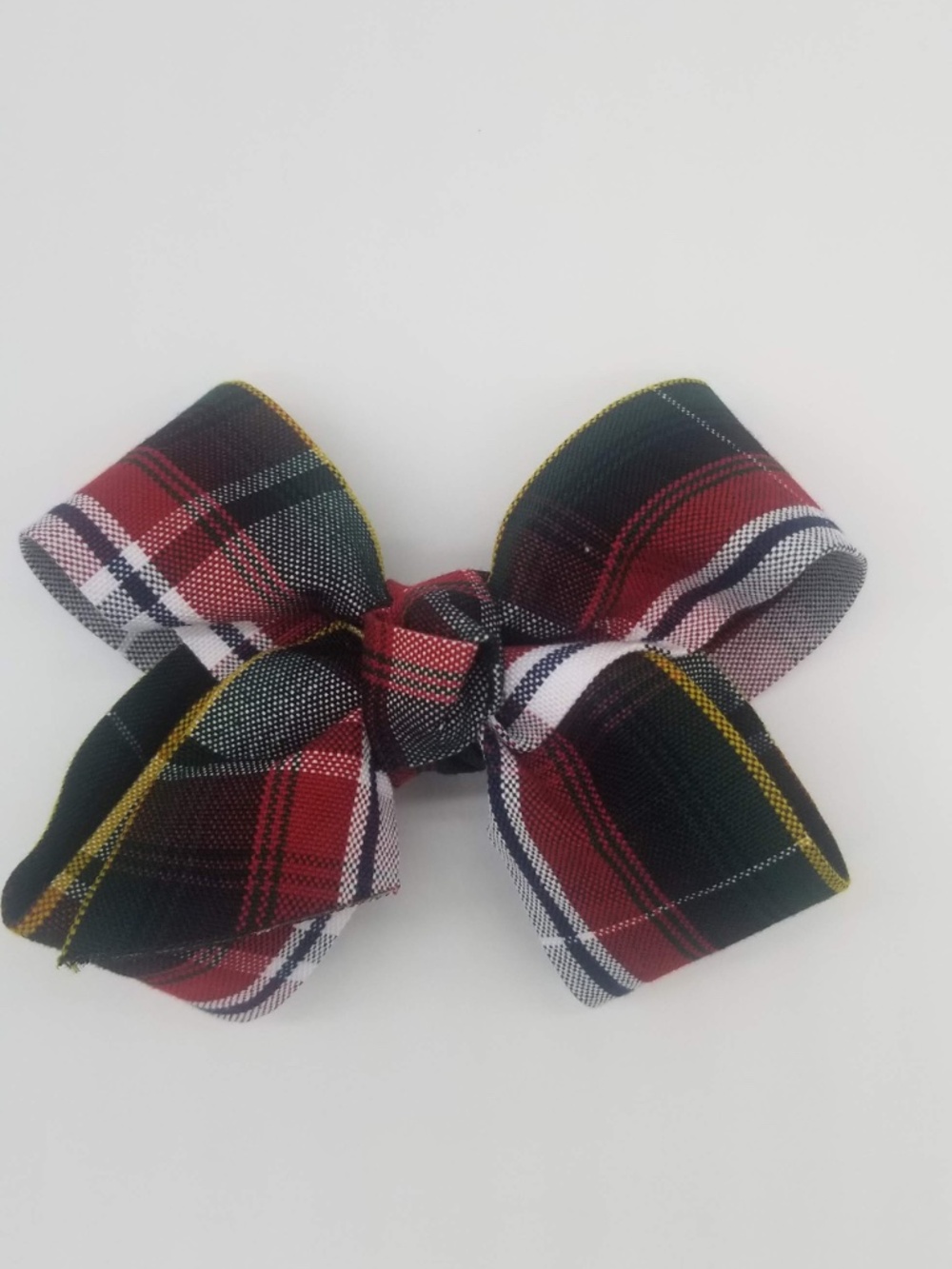 Large Jo Jo Hair bow Plaid 2A or Plaid 40